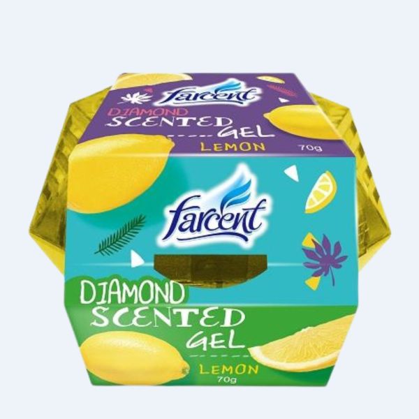 Farecnt Diamond Gel (Air Freshener) - Lemon - Image 2