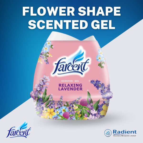 Flower Shape Scented Gel - Lavender