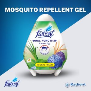 Farcent Mosquito Repellent Gel (Egg Shape) 170g