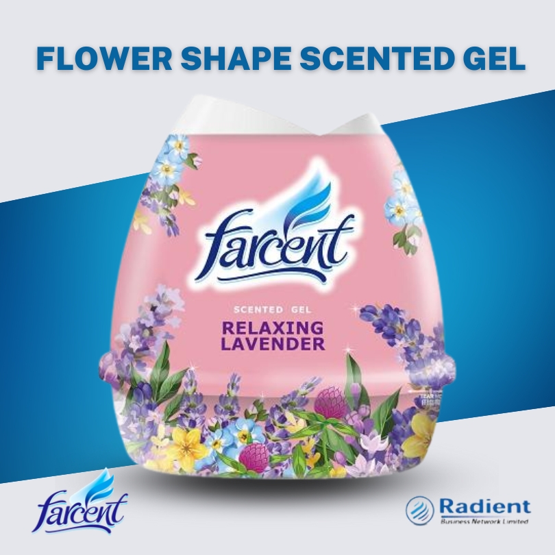 Farcent scented Gel (Air Freshener) Rose