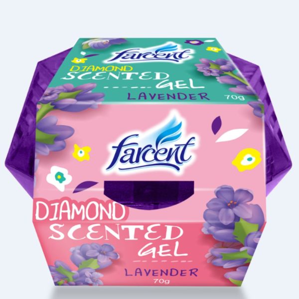 Farecnt Diamond Gel (Air Freshener) - Lavender - Image 2