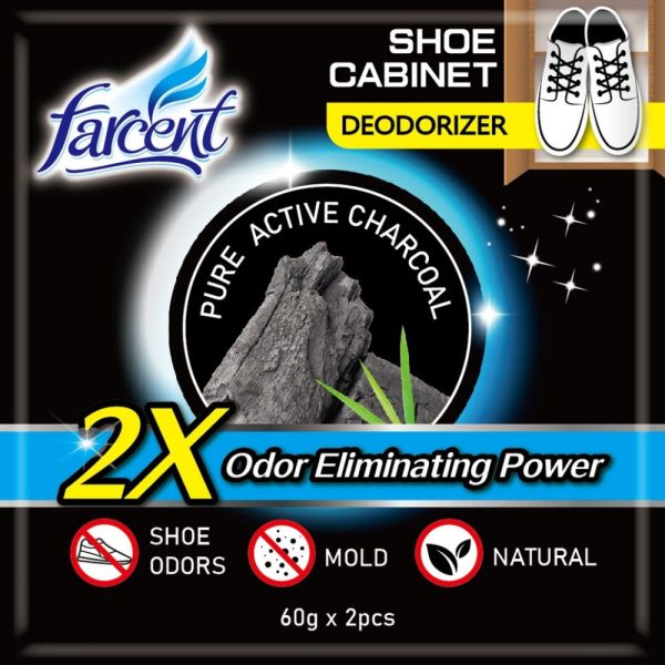 Charcoal Shoe Cabinet Deodorizer 120 gm